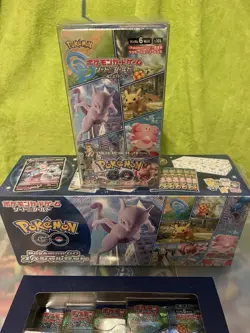 Pokemon TCG Factory Sealed Lot (3 Items) Pokemon Go S10b Trainer Box File Set - Image 3