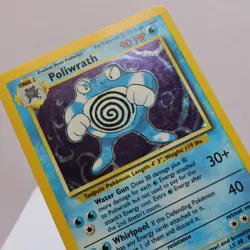 Pokemon TCG - Poliwrath 13/102 Base Set Holo Rare WOTC 1999 - PL - Image 1