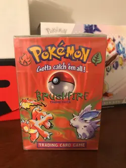 Pokemon Wotc Brushfire Theme Deck Sealed Vintage - Image 1