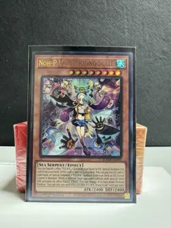 Yu-Gi-Oh! Noh-P.U.N.K. Rising Scale BLMM-EN050 ULTRA RARE 1st Ed. (NM/M) - Image 1