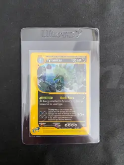 Pokemon TCG Tyranitar (Non-Holo) - Expedition 66/165 - E Series - WOTC - Vintage - Image 1