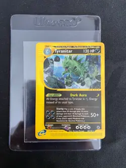 Pokemon TCG Tyranitar (Non-Holo) - Expedition 66/165 - E Series - WOTC - Vintage - Image 2