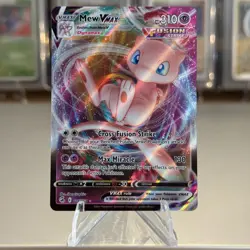 Pokemon TCG Mew VMAX Japanese Fusion Strike 114/264 Holo Ultra Rare NM - Image 1