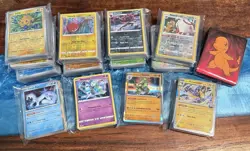 Pokemon Cards UNSEARCHED Holo/Rev Holo Bulk Lot - 450 C/UC + 200 Rares (B) - Image 1