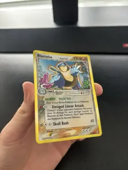 Blastoise δ Holo Rare 2/100 EX Crystal Guardians 2006 Pokemon Card LP - Image 2