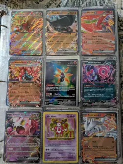 Huge Binder Collection Lot of 416 Pokemon Cards Mixed EX SV SWSH Rev Holo Etc - Image 2