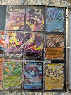 Huge Binder Collection Lot of 416 Pokemon Cards Mixed EX SV SWSH Rev Holo Etc - Image 3