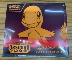 Pokemon TCG Obsidian Flames Pokemon Center Exclusive Elite Trainer Box Sealed - Image 1