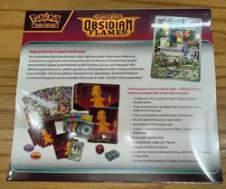 Pokemon TCG Obsidian Flames Pokemon Center Exclusive Elite Trainer Box Sealed - Image 2
