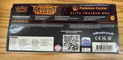 Pokemon TCG Obsidian Flames Pokemon Center Exclusive Elite Trainer Box Sealed - Image 4