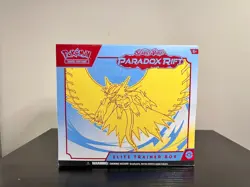 Pokemon TCG Scarlet & Violet Paradox Rift- Roaring Moon Elite Trainer Box SEALED - Image 1