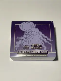Pokemon Chilling Reign Shadow Rider Calyrex Elite Trainer Box ETB Factory Sealed - Image 1
