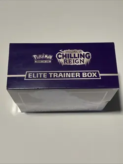 Pokemon Chilling Reign Shadow Rider Calyrex Elite Trainer Box ETB Factory Sealed - Image 3