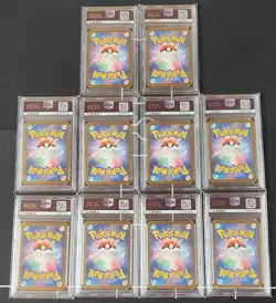 PSA10 Terastal Festival Eevee Evolution SAR Set Of 10 Pokemon Card Japanese 2024 - Image 2