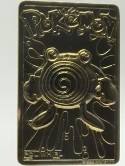 1999 Burger King Pokemon Poliwhirl Gold Card ~ NM-MT 8 (Rare) - Image 2
