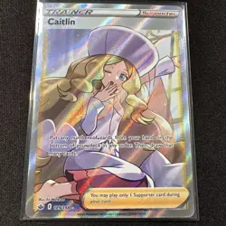 Caitlin (Full Art) 189/198 Swsh06: Sword & Shield - Chilling Reign Holo Pokemon - Image 1