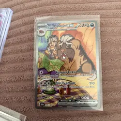 Arvens Mabosstiff EX 235/182 - SIR - Pokemon TCG Destined Rivals - NM/Pack Fresh - Image 1