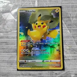 Pokemon TCG Crown Zenith Galarian Gallery Pikachu TCG Card GG30/GG70 MM/MINT - Image 2