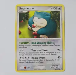Snorlax 81/111 Pokemon Rising Rivals Regular 2009 - Image 1