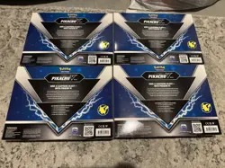 4x Pokemon TCG: Pikachu V Box Factory Sealed - Image 2