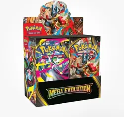 Pokemon TCG Mega Evolutions Enhanced Booster Box Brand New Pre Sale 10th October - Image 1
