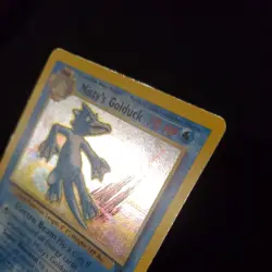 DMG Pokemon Misty’s Golduck #12 MP Gym Challenge Holo Rare WOTC 12/132 - Image 5