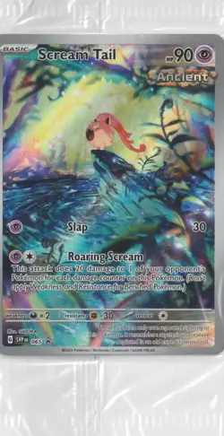 Scream Tail Pokemon TCG SVP 065 Paradox Rift ETB Promo SEALED - EN - NM/M - Image 2