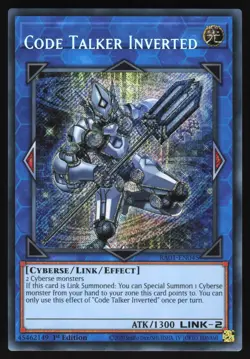 Code Talker Inverted NAME SHIFT MISPRINT - RA01-EN45 - Secret Rare - Yugioh - Image 1