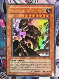 Gaia Plate the Earth Giant ANPR-EN094 Yugioh Card ULTRA RARE - Image 1