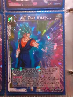 SSB Vegito | All Too Easy BT7-048 Rare Foil Dragon Ball Super Card Game | NM - Image 1