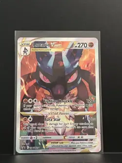 Lucario VSTAR SWSH291 Pokemon Sword & Shield Promo Card Holo NM - Image 1