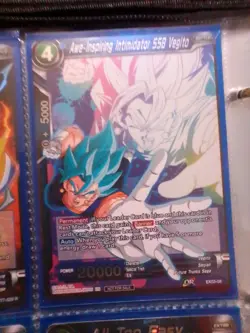 Dragon Ball Super Card Game Ex03-08 Awe-inspiring Intimidator Ssb Vegito - Image 1