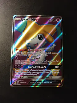 Jirachi GX 079A/236 Alternate Art Holo Jirachi Promo Pokemon Card 079a - Image 1
