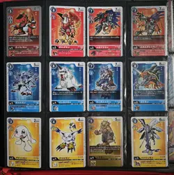 Digimon Card Game EX01 Japan Classic Collection Near Complete C/U/R Set 63 Cards - Image 3