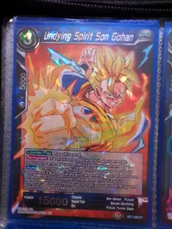 Dragon Ball Super CCG Undying Spirit Son Gohan BT7-029 R Rare Foil Bandai Card - Image 1