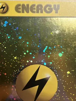 MP- Lightning Energy WotC 2002 League Promo AUTHENTIC Pokemon Card - Image 2