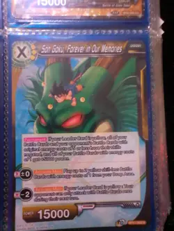 Son Goku Forever in Our Memories FOIL Dragon Ball Super Card SGC 10 - Image 1