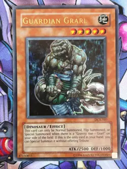 Guardian Grarl DCR-007 Yugioh Card First Edition ULTRA RARE - Image 1