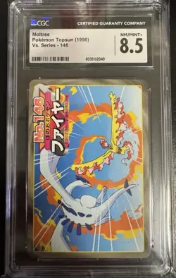 Pokemon card Moltres vs Lugia Top Topsun Japanese No.146 - Image 1