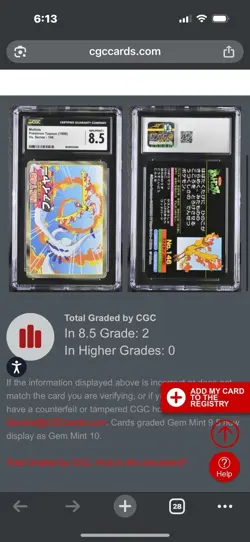 Pokemon card Moltres vs Lugia Top Topsun Japanese No.146 - Image 4