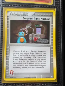 Pokemon Card Surprise Time Machine 91/109 Reverse Holo Team Rocket Returns 2004 - Image 1