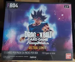 FB-04 Box Ultra Limit Dragon Ball Super Fusion Eng BANDAI CARD GAME - Image 1