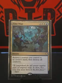 Time Wipe MTG BLC 0262 Rare NM Bloomsbury Commander - Image 1