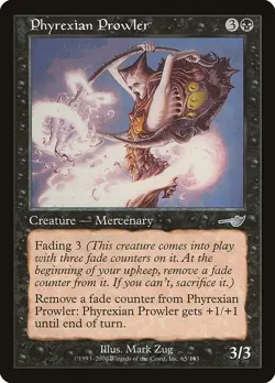 MTG Nemesis --- PHYREXIAN PROWLER --- Uncommon! NM! Magic the Gathering! - Image 1