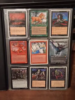 MTG Binder Variety Of Magic The Gathering Cards - Vintage Onward! - Image 2