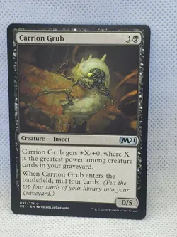 Carrion Grub Core Set 2021 Regular Most mix match Buy 1-1 free mtg F106 - Image 1