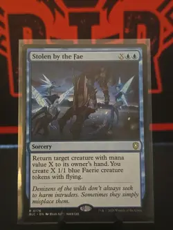 Stolen by the Fae MTG BLC 0176 Rare NM - Image 1