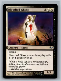 Magic The Gathering Eventide Bloodied Ghost #83/180 MTG TCG CCG - Image 1