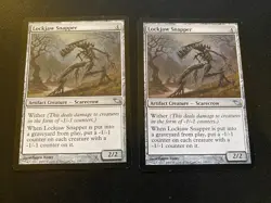 2x Magic The Gathering MTG - Lockjaw Snapper 255/301 LP - Image 1