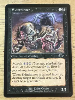 Magic_the_gathering Legions Skinthinner #80 2003,LP,MTG Common - Image 1